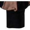 imageMens Retro Lace Up Shirts for Renaissance Pirate Clown Medieval Viking CostumeBlack Coffee