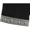 imageMens Retro Style Cotton Short Sleeves Tunic Shirts for Viking Medieval Renaissance Costume Without BeltBlack