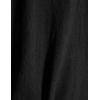 imageMens Retro Style Cotton Short Sleeves Tunic Shirts for Viking Medieval Renaissance Costume Without BeltBlack