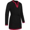 imageMens Retro Pure Cotton Long Sleeves Tunic Shirts for Viking Medieval Renaissance Costume Without BeltBlackb