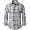 Khaki White Gingham