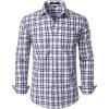 White Navy Gingham