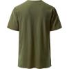 imageMens Pure Cotton Retro Short Sleeves Lace Up Shirts for Casual Renaissance Pirate Medieval Viking Without BeltArmy Green