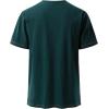 imageMens Pure Cotton Retro Short Sleeves Lace Up Shirts for Casual Renaissance Pirate Medieval Viking Without BeltDark Green
