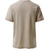 imageMens Pure Cotton Retro Short Sleeves Lace Up Shirts for Casual Renaissance Pirate Medieval Viking Without BeltKhaki