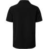 imageMens Stretch Cuban Collar Shirt Summer Lightweight Short Sleeve Button Down Shirts with Pocket for Beach VacationBlack