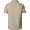 imageMens Stretch Cuban Collar Shirt Summer Lightweight Short Sleeve Button Down Shirts with Pocket for Beach VacationKhaki
