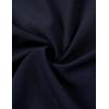 imageMens Stretch Cuban Collar Shirt Summer Lightweight Short Sleeve Button Down Shirts with Pocket for Beach VacationNavy Blue