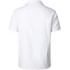 imageMens Stretch Cuban Collar Shirt Summer Lightweight Short Sleeve Button Down Shirts with Pocket for Beach VacationWhite