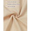 imageMens Stylish Stretch Wrinkle Free Short Sleeve Button Down Shirt Summer Casual Beach Vacation Button up ShirtsKhaki
