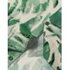 imageMens Summer Textured Cuban Collar Hawaiian Shirts Casual Vacation Short Sleeve Button Up Shirt with PocketGreen