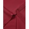 imageMens Stretch Wrinkle Free Short Sleeve Texture Shirt Lightweight Summer Button Down Shirts for Beach VacationBurgundy