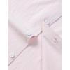 imageMens Stretch Wrinkle Free Short Sleeve Texture Shirt Lightweight Summer Button Down Shirts for Beach VacationPink