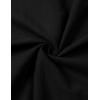 imageMens Retro Pure Cotton Lace Up Sleeveless Shirts for Pirate Renaissance Medieval Viking CostumeBlack