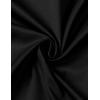 imageMens Stretch Slim Fit Dress Shirts Formal Wedding Prom Business Long Sleeve Button Down Shirt with PocketBlack
