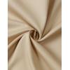 imageMens Stretch Slim Fit Dress Shirts Formal Wedding Prom Business Long Sleeve Button Down Shirt with PocketKhaki