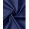 imageMens Stretch Slim Fit Dress Shirts Formal Wedding Prom Business Long Sleeve Button Down Shirt with PocketNavy Blue