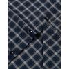 imageMens Transitional Weather Slim Fit Long Sleeve Button Down Shirt Business Casual Dress Shirts with PocketNavy Beige Gingham