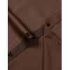 imageMens Stretch MultiUse Long Sleeve Dress Shirts Party Prom Wedding Shirts with Slight SheenBrown