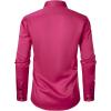 imageMens Stretch MultiUse Long Sleeve Dress Shirts Party Prom Wedding Shirts with Slight SheenHot Pink