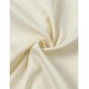 imageMens Stretch MultiUse Long Sleeve Dress Shirts Party Prom Wedding Shirts with Slight SheenIvory