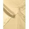 imageMens Shiny Luxury Satin Slim Fit Dress Shirts SilkLike Glossy Long Sleeve Button Down Shirts for Wedding Party PromChampagne