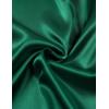 imageMens Shiny Luxury Satin Slim Fit Dress Shirts SilkLike Glossy Long Sleeve Button Down Shirts for Wedding Party PromDark Green