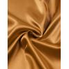 imageMens Shiny Luxury Satin Slim Fit Dress Shirts SilkLike Glossy Long Sleeve Button Down Shirts for Wedding Party PromGold