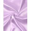 imageMens Shiny Luxury Satin Slim Fit Dress Shirts SilkLike Glossy Long Sleeve Button Down Shirts for Wedding Party PromLavender Purple
