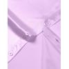 imageMens Shiny Luxury Satin Slim Fit Dress Shirts SilkLike Glossy Long Sleeve Button Down Shirts for Wedding Party PromLavender Purple