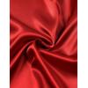 imageMens Shiny Luxury Satin Slim Fit Dress Shirts SilkLike Glossy Long Sleeve Button Down Shirts for Wedding Party PromRed