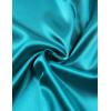 imageMens Shiny Luxury Satin Slim Fit Dress Shirts SilkLike Glossy Long Sleeve Button Down Shirts for Wedding Party PromTeal
