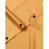imageMens Stretch Wrinkle Free Dress Shirts Formal Wedding Prom Long Sleeve Button Down ShirtGold