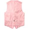 imageMens Classic Slim Fit Dress Vest Formal Wedding Prom Tuxedo Suit Vest with PocketPink