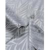 imageMens Shiny Satin SilkLike Designer Shirt Summer Regular Fit Short Sleeve Button Up Floral Shirt with PocketGray Silver
