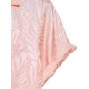 imageMens Shiny Satin SilkLike Designer Shirt Summer Regular Fit Short Sleeve Button Up Floral Shirt with PocketPink