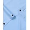 imageJEMITOP Mens Stretch MultiUse Long Sleeve Dress Shirts Party Prom Wedding Shirts with Slight SheenLight Blue
