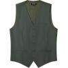 imageJEMITOP Mens Classic Slim Fit Dress Vest Formal Wedding Prom Tuxedo Suit Vest with PocketOlive Green