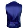 imageJEMITOP Mens Classic Slim Fit Dress Vest Formal Wedding Prom Tuxedo Suit Vest with PocketRoyal Blue