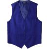 imageJEMITOP Mens Classic Slim Fit Dress Vest Formal Wedding Prom Tuxedo Suit Vest with PocketRoyal Blue
