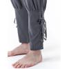 imageJEMITOP Mens Pure Cotton Vintage Ankle Banded Pants for Renaissance Pirate Viking Medieval CostumeGrey