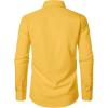 imageJEMITOP Mens Stretch Regular Fit Long Sleeve Dress Shirts Lightweight Business Casual Button Down Shirts with PocketYellow