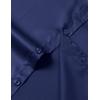 imageJEMITOP Mens Stretch Slim Fit Dress Shirts Formal Wedding Prom Short Sleeve Button Down Shirt with PocketNavy Blue